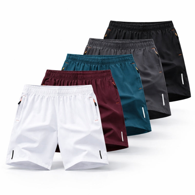 Men's Performance Active Shorts 5-Pack
