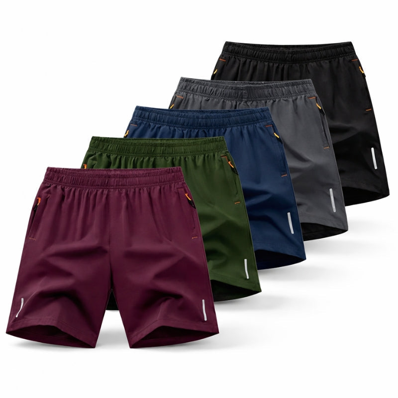 Men's Performance Active Shorts 5-Pack