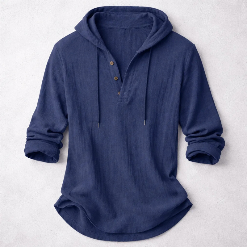 Men's Relaxed Henley Shirt