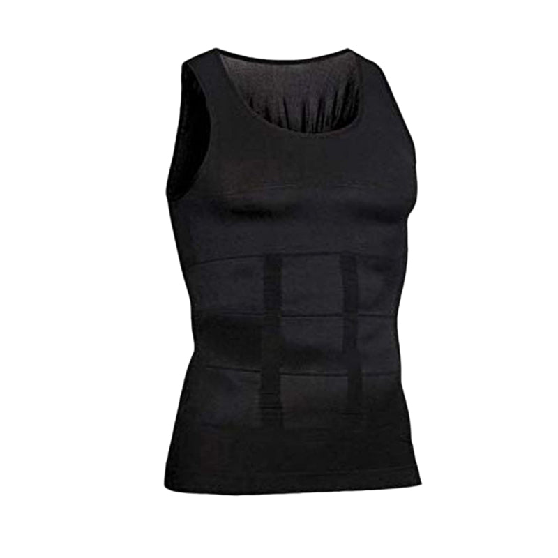 Men's Slimming Compression Vest with Adjustable Fit