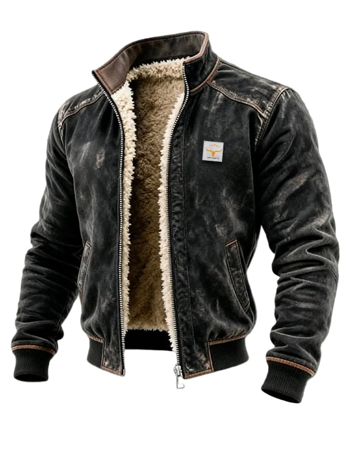 Men's Vintage-Style Thermal Jacket