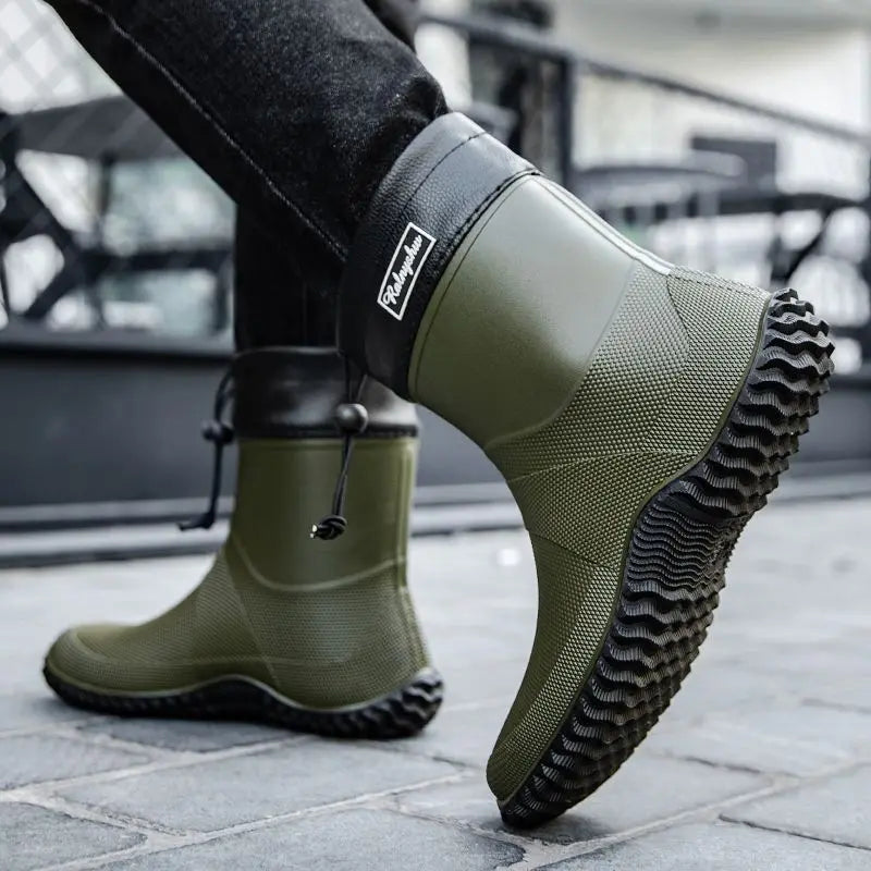 Men's Waterproof Ankle Work Boots