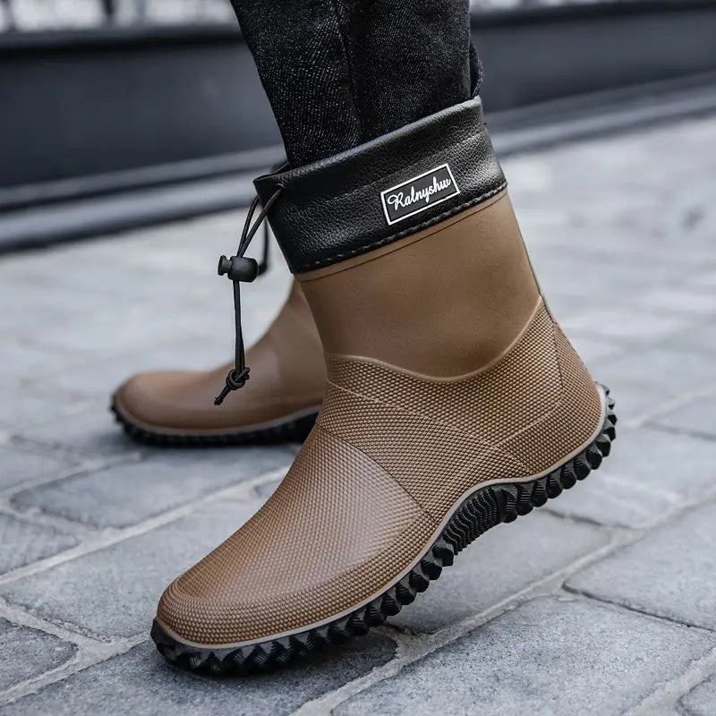 Men's Waterproof Ankle Work Boots