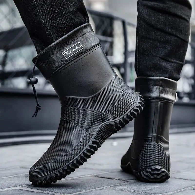 Men's Waterproof Ankle Work Boots