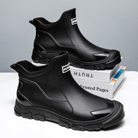 Men's Sisica Waterproof Rubber Boots w/ Slip-Resistant Sole