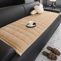 Metro Line Quilted Couch Cover Mat