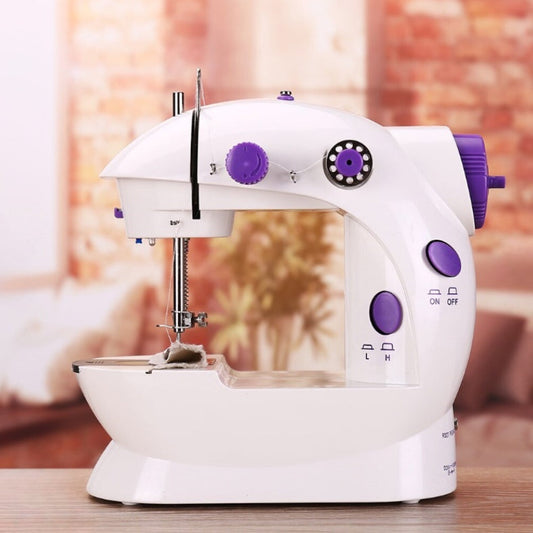Mini Sewing Machine Portable Electric + Foot Pedal Bivolt 110V/220V