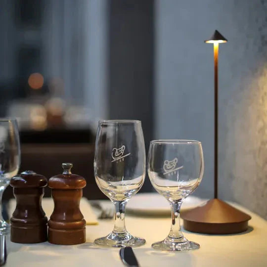 Minimalist LED Table Lamp - Waterproof & Dimmable Cordless Lighting