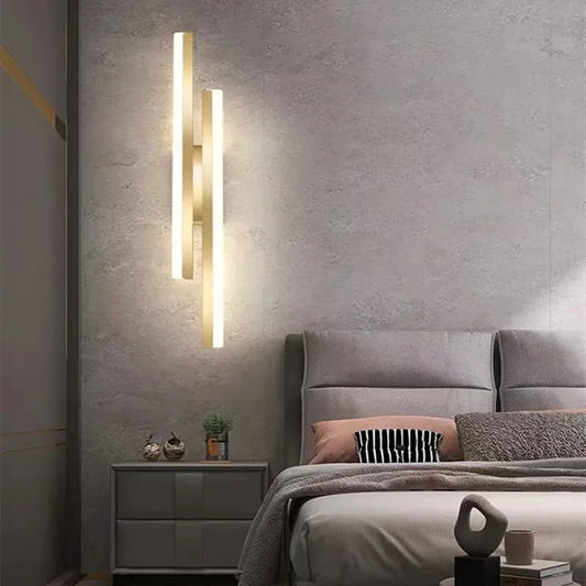 Modern LED Wall Lamp with Simple Design, Minimalist Wall Lamp for Hallway & Living Room