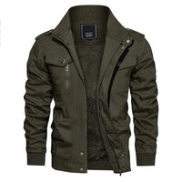 Modern Long Sleeve Aviator Jacket
