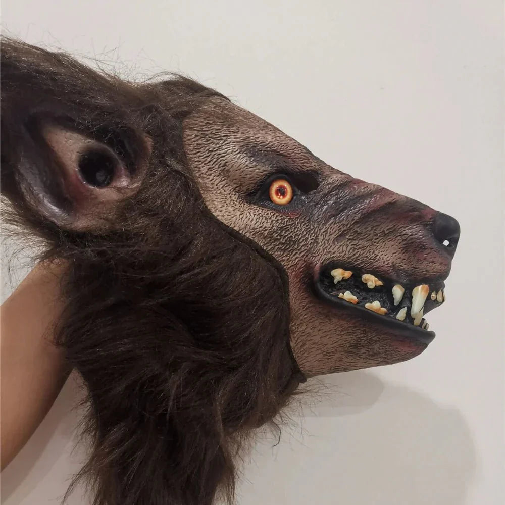 MOONHOWL – Realistic Werewolf Mask for Halloween & Cosplay