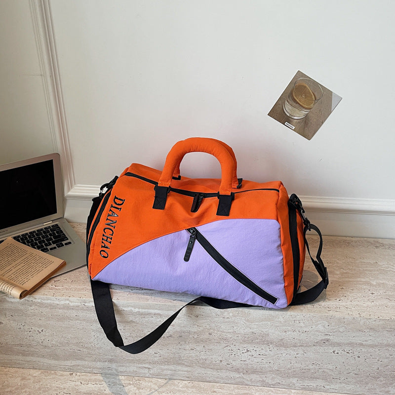 Multi-Compartment Travel Duffel Bag
