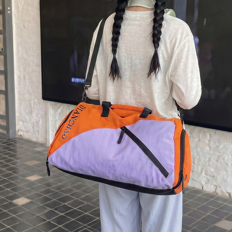 Multi-Compartment Travel Duffel Bag