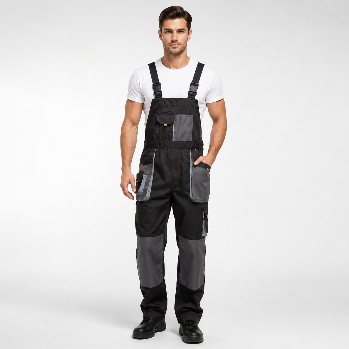 Multi-Pocket Work Overall
