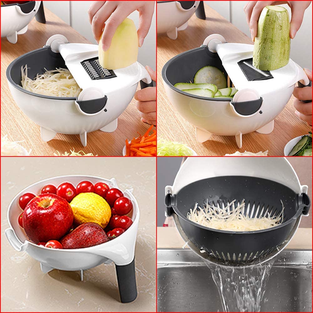 Multifunctional Vegetable Slicer | Slicing, Shredding & Grating