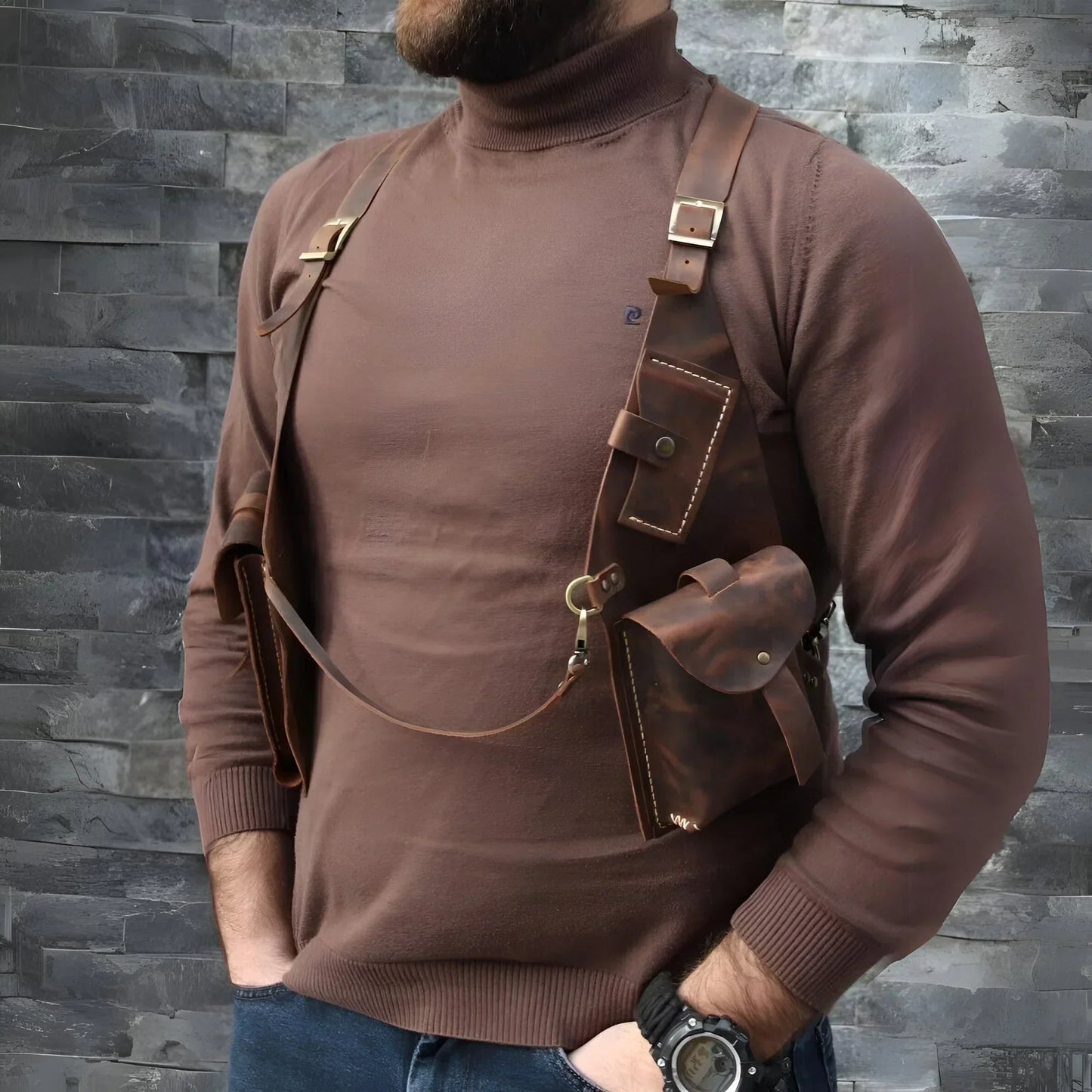 New Leather Anti-Theft Belt (5 Colors)