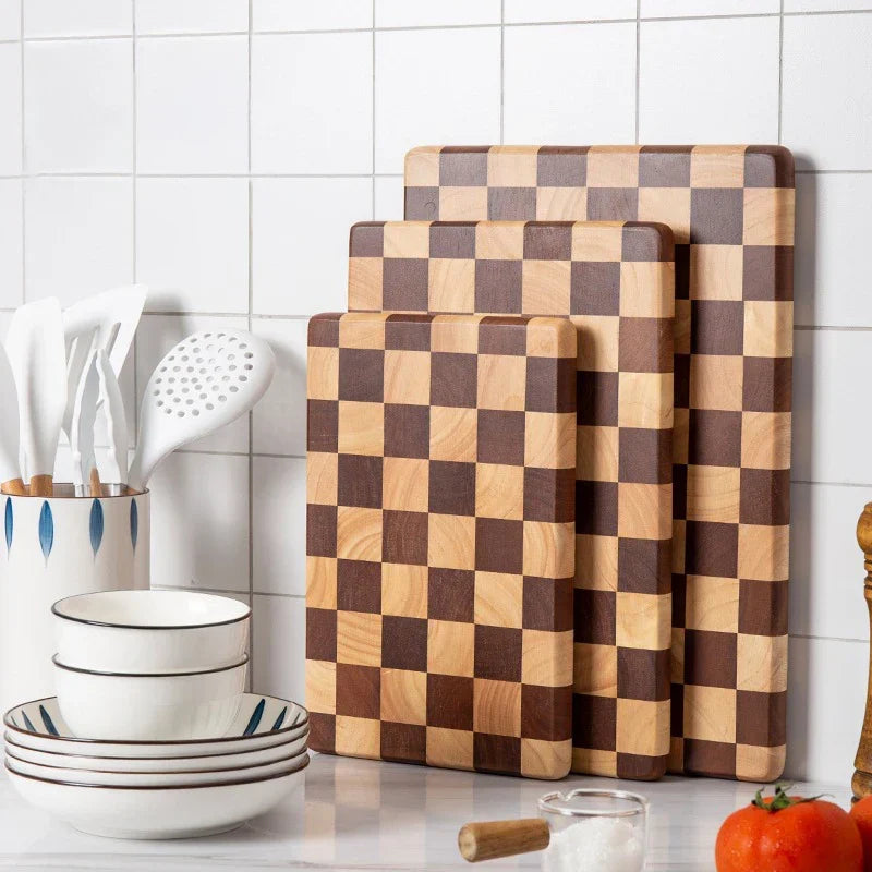 Non-Slip Acacia Wood Cutting Board for Stylish and Safe Use