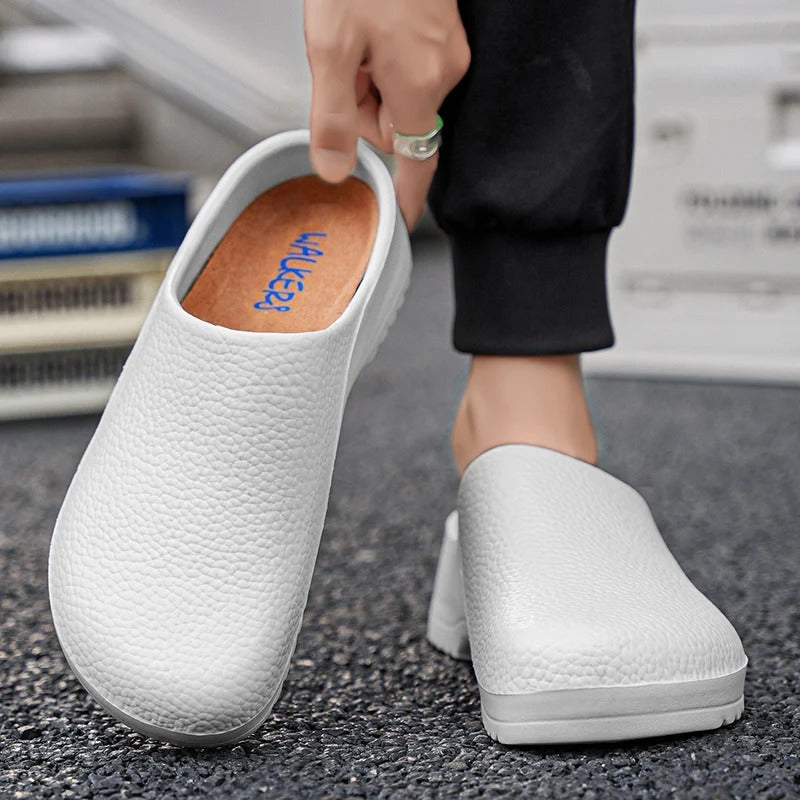 Non-slip chef work shoes for men