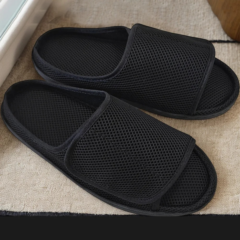 Openable Slippers for Swollen Feet, Diabetic Feet