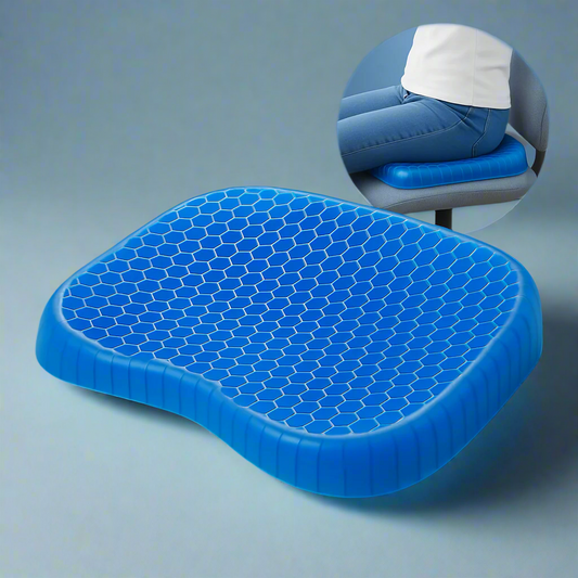 Orthopedic Gel Seat Cushion For Tailbone And Back Relief