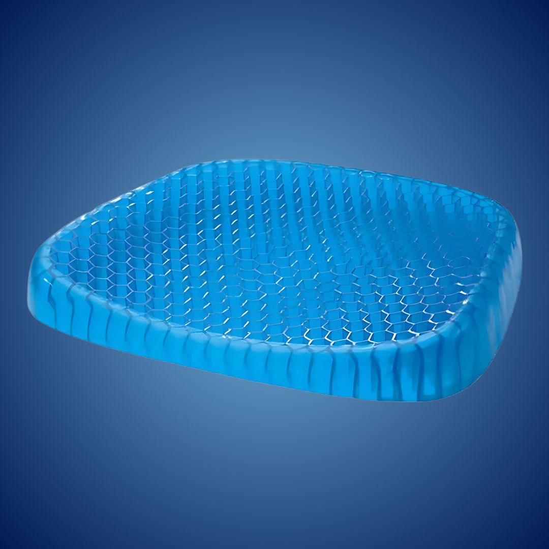 Orthopedic Gel Seat Cushion For Tailbone And Back Relief