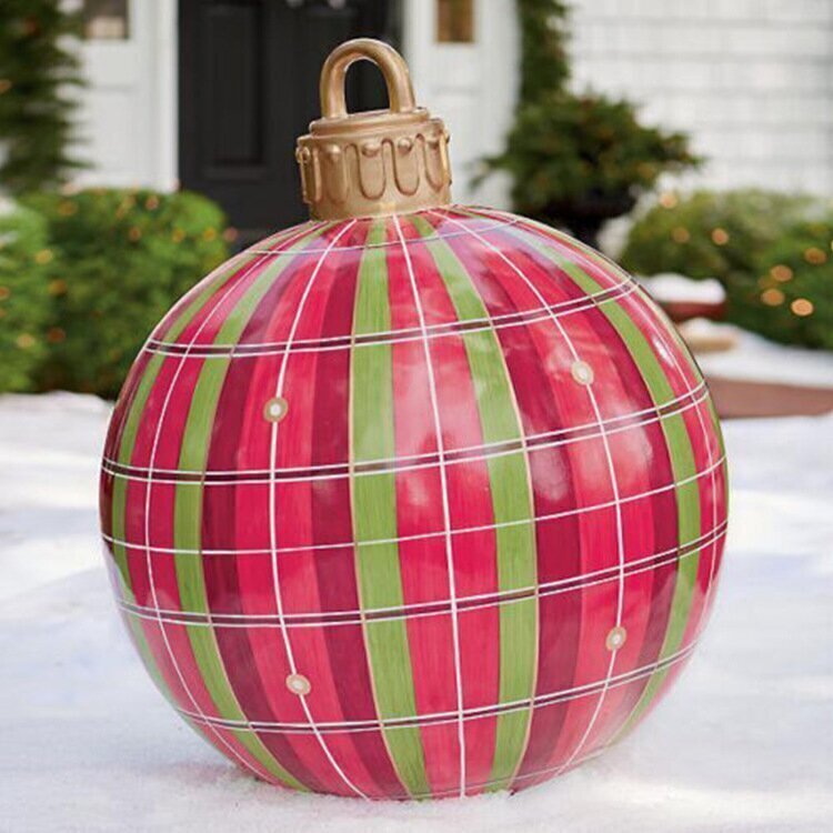 Outdoor Decorated Inflatable PVC Christmas Ball