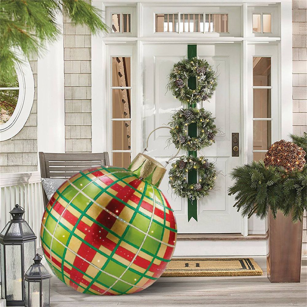Outdoor Decorated Inflatable PVC Christmas Ball