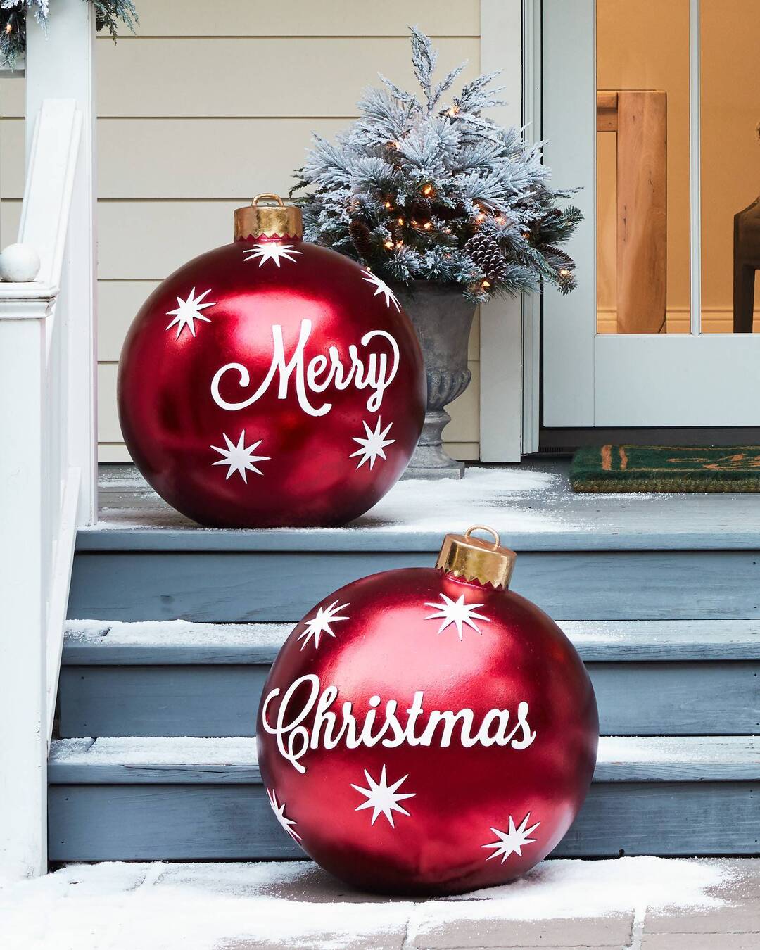 Outdoor Decorated Inflatable PVC Christmas Ball