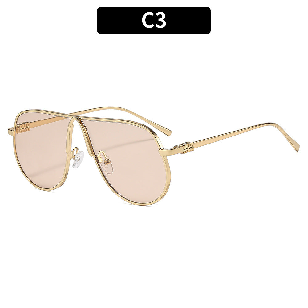 Oversized Aviator Sunglasses