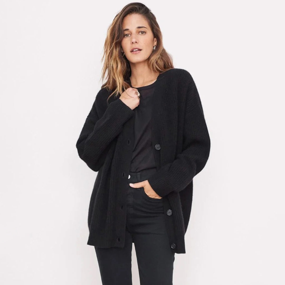 Oversized Pure Cashmere Cardigan | Perfect for Autumn