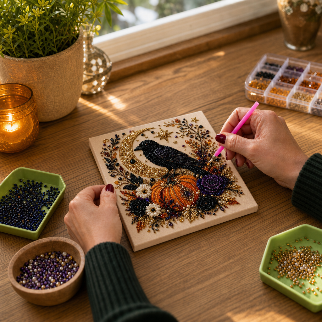 Peel-and-Place Pearl-Like Art Kit