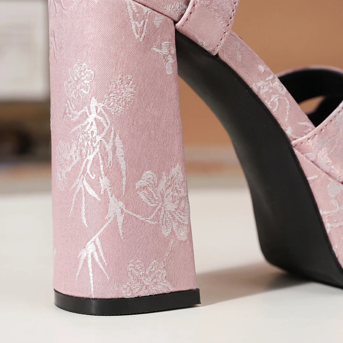 Platform Block Heel Sandals