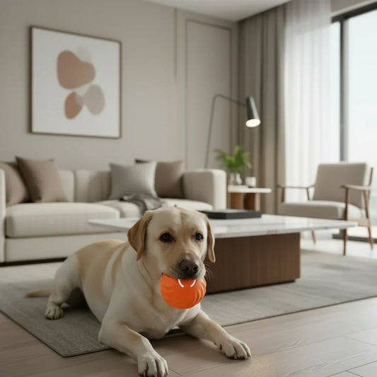 PLAYPET Interactive Dog Ball – Rechargeable Bouncing Ball