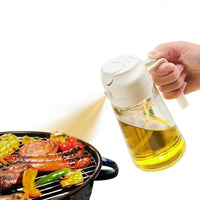 Glass Oil Dispenser & Sprayer - 470ml Dual Mode