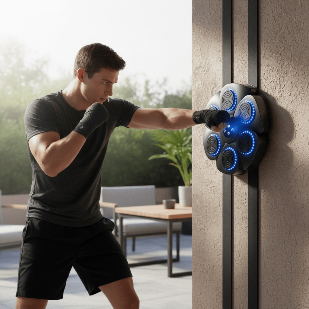 PUNCHBEAT – Intelligent box machine with Bluetooth music and RGB lighting