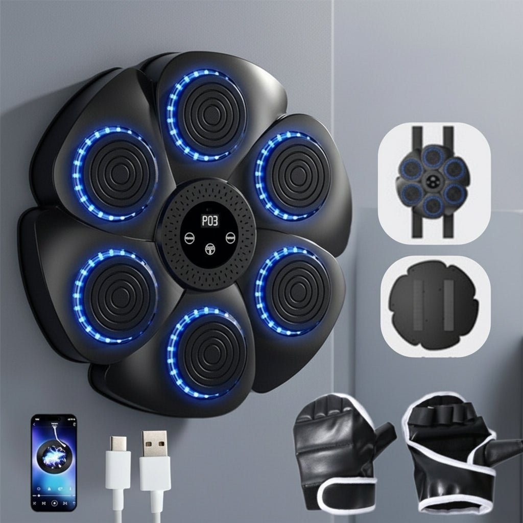 PUNCHBEAT – Intelligent box machine with Bluetooth music and RGB lighting