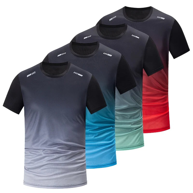 Quick-Drying Gradient T-Shirt for Men
