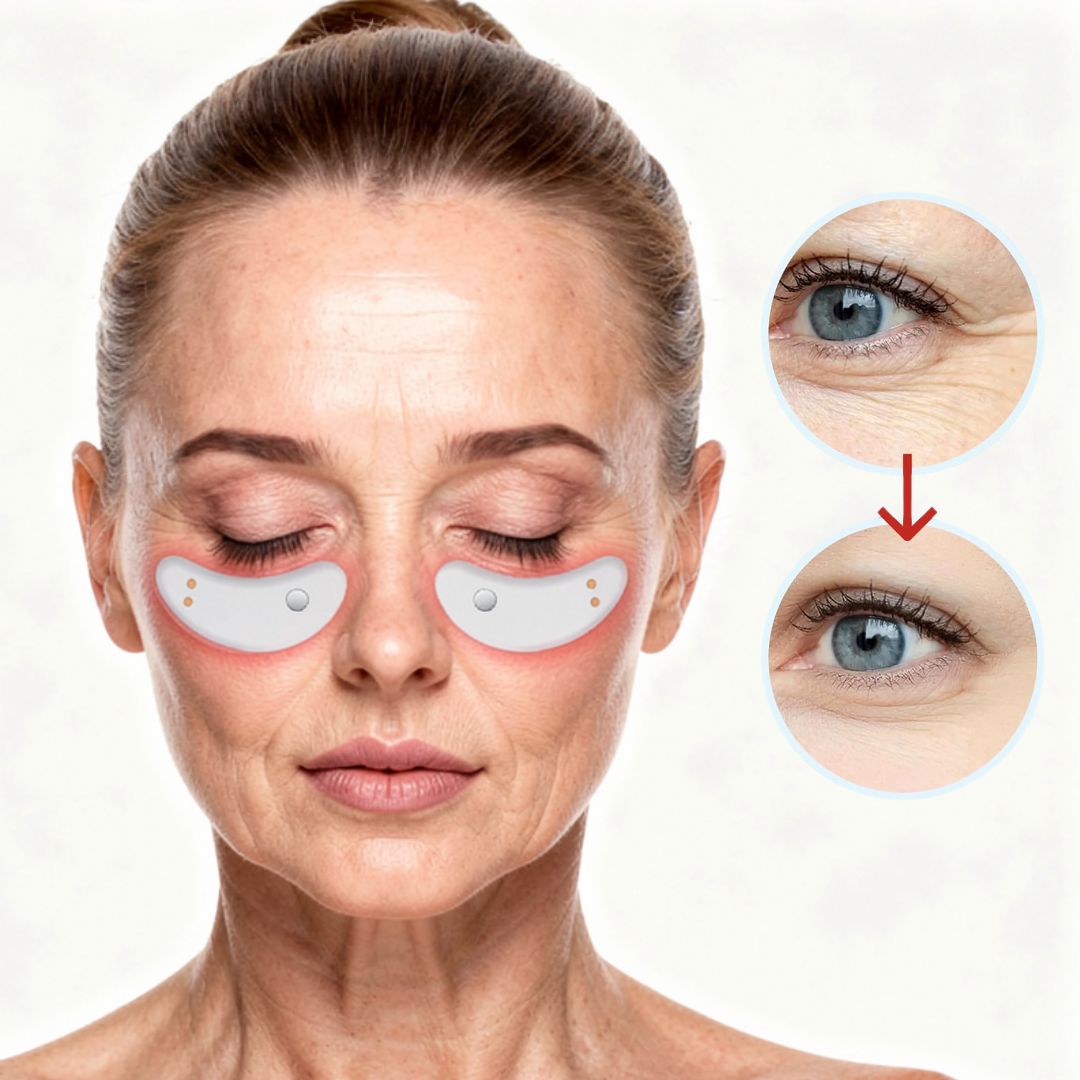 Red Light & Microcurrent Under-Eye Care for a Refreshed Look