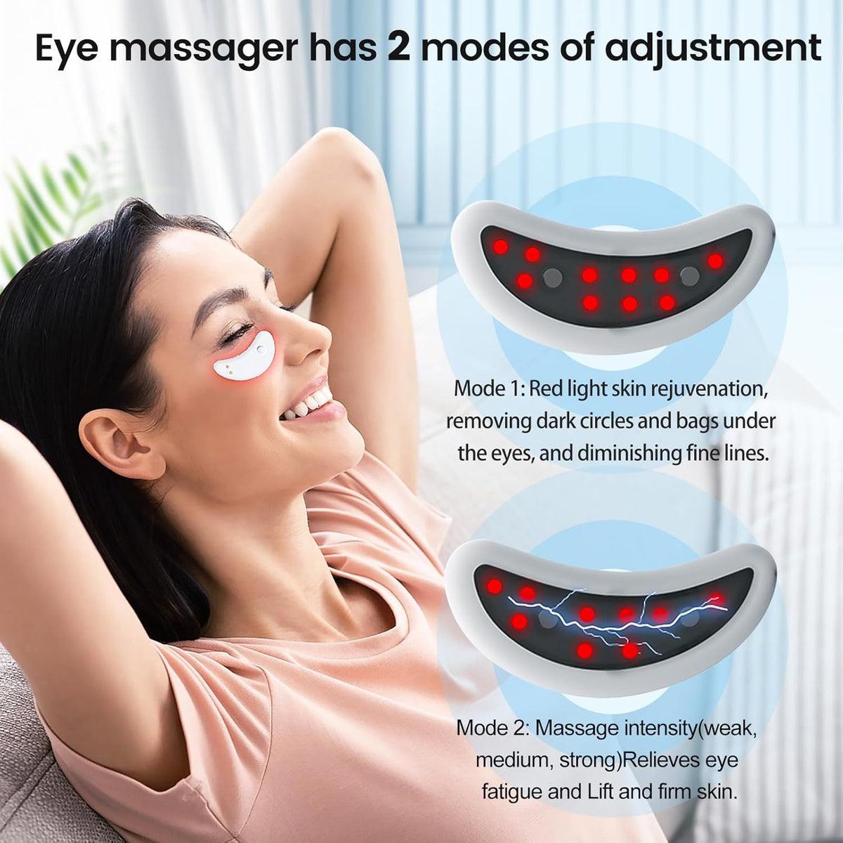 Red Light & Microcurrent Under-Eye Care for a Refreshed Look