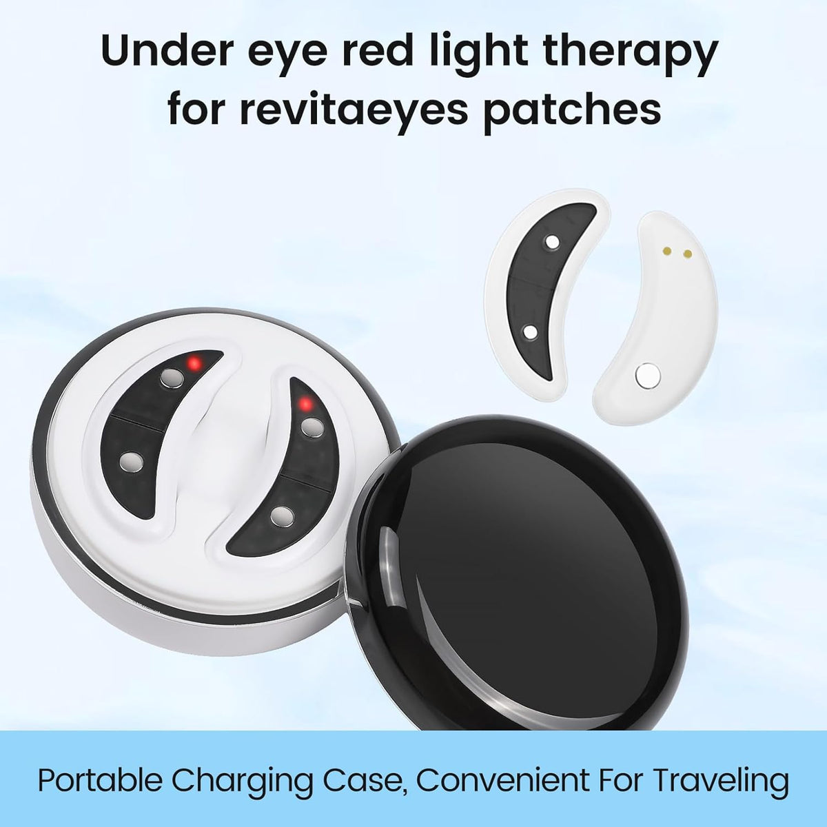 Red Light & Microcurrent Under-Eye Care for a Refreshed Look