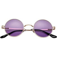 Vintage Round Polarized Sunglasses - Lenno