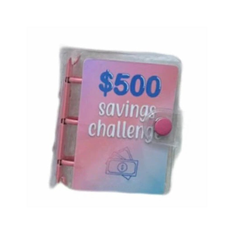 Reusable Vinyl Budget Binder with Cash Envelope Savings Tracker