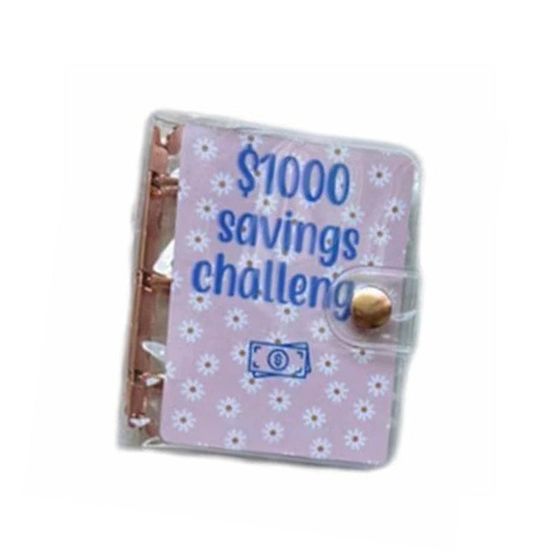 Reusable Vinyl Budget Binder with Cash Envelope Savings Tracker