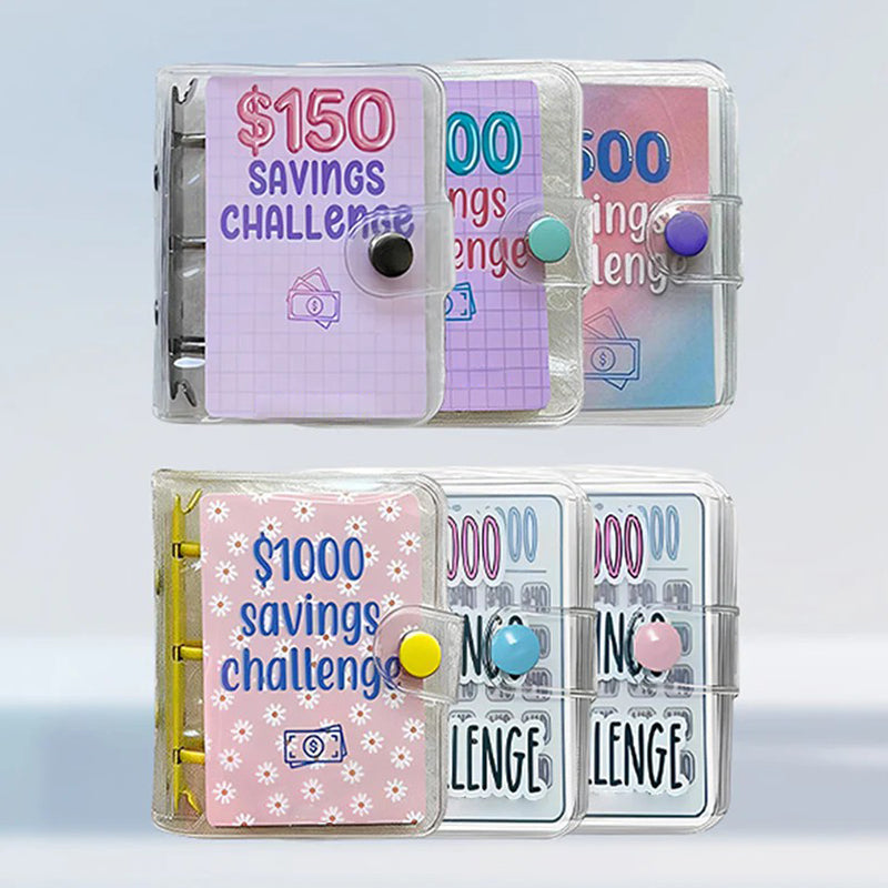 Reusable Vinyl Budget Binder with Cash Envelope Savings Tracker