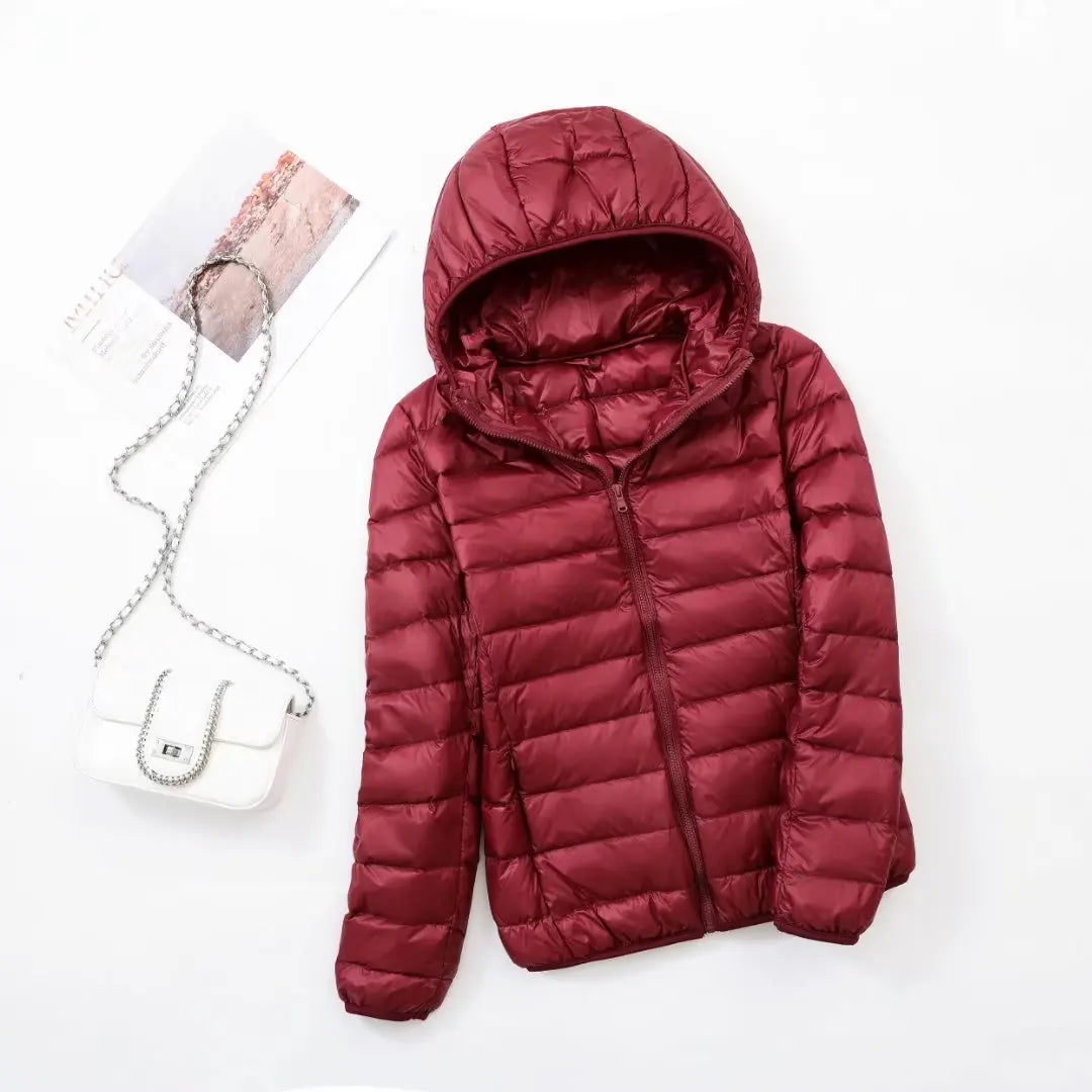 Reversible Hooded Down Jacket