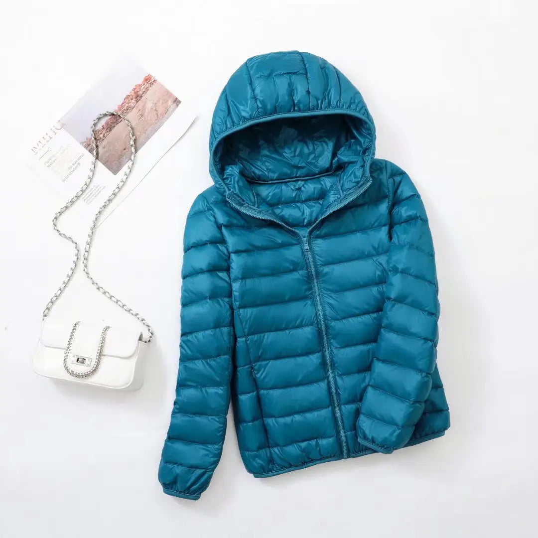 Reversible Hooded Down Jacket