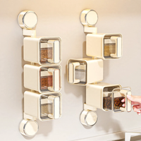 Rotating Spice Rack with Suction Cup, PET
