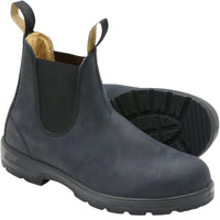 Classic Round Toe Ankle Boots, Rugged Outsole