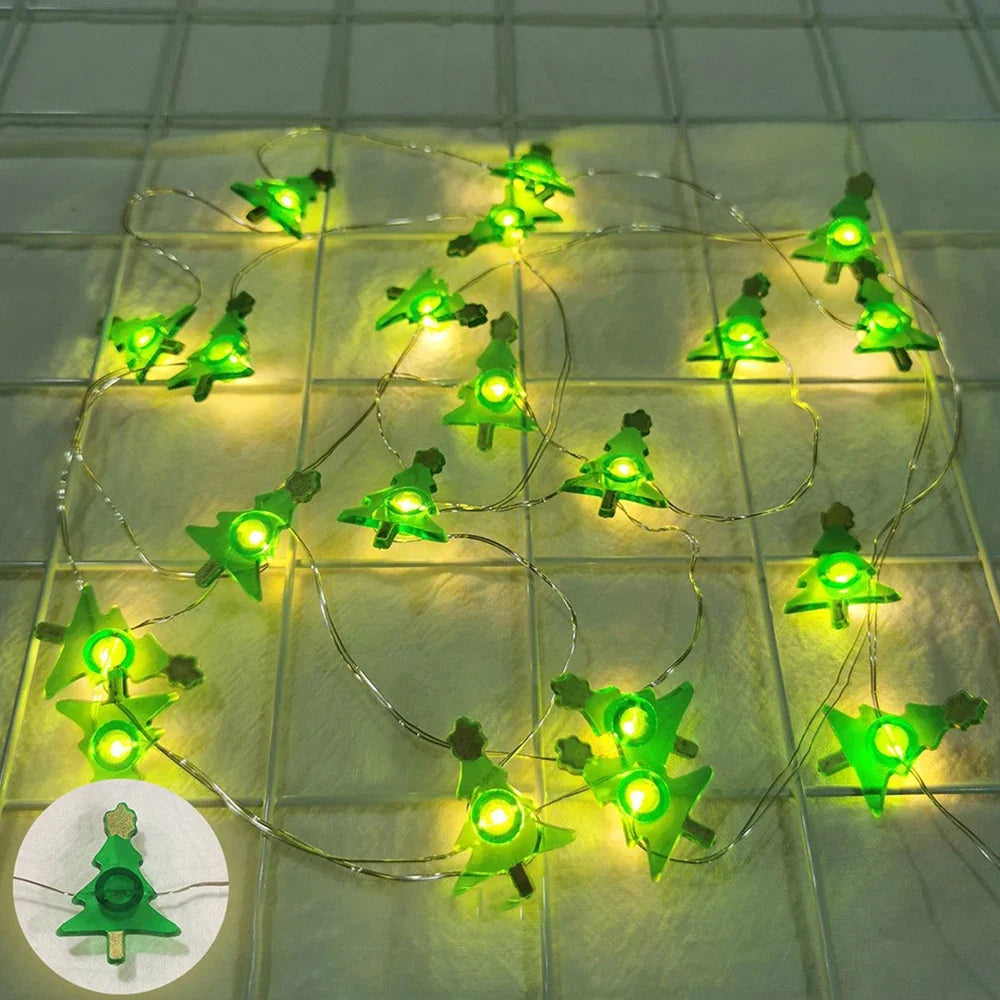 Santa Claus LED String Lights