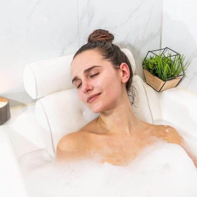 Serenilux - Ergonomic bath cushion for neck & head support in the bath